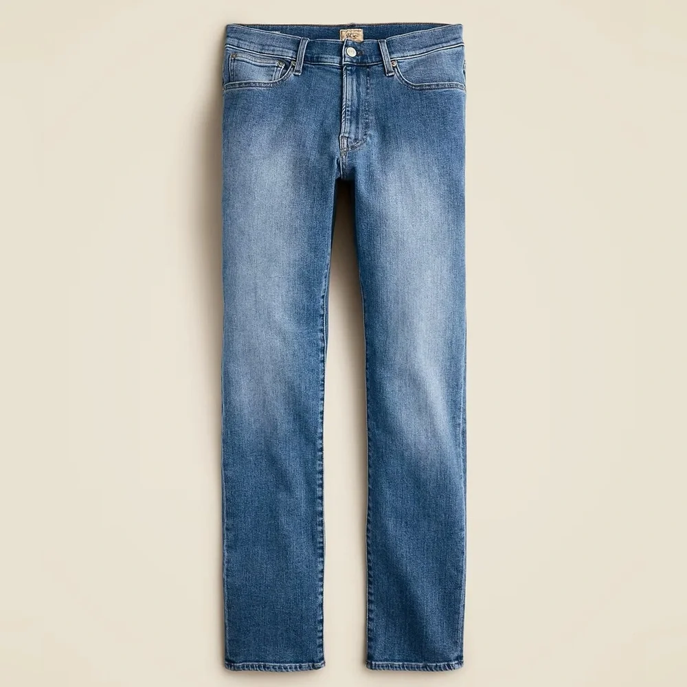 J. Crew 770™ Straight-fit stretch jean‎ in medium wash Size 34 $148 BX863